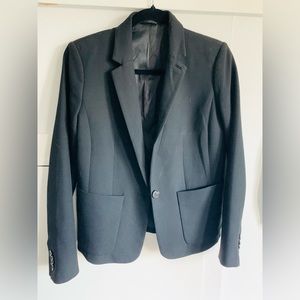 Black Armani Exchange blazer.
